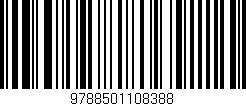 Código de barras (EAN, GTIN, SKU, ISBN): '9788501108388'