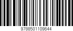Código de barras (EAN, GTIN, SKU, ISBN): '9788501109644'