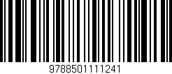 Código de barras (EAN, GTIN, SKU, ISBN): '9788501111241'