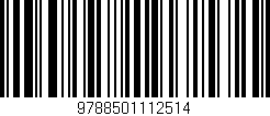 Código de barras (EAN, GTIN, SKU, ISBN): '9788501112514'