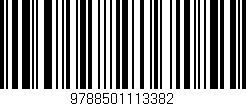 Código de barras (EAN, GTIN, SKU, ISBN): '9788501113382'