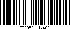 Código de barras (EAN, GTIN, SKU, ISBN): '9788501114488'