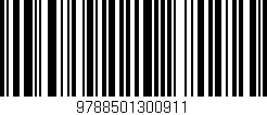 Código de barras (EAN, GTIN, SKU, ISBN): '9788501300911'