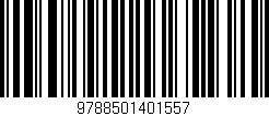 Código de barras (EAN, GTIN, SKU, ISBN): '9788501401557'