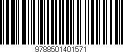 Código de barras (EAN, GTIN, SKU, ISBN): '9788501401571'
