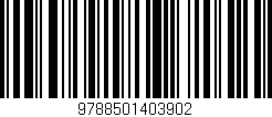 Código de barras (EAN, GTIN, SKU, ISBN): '9788501403902'