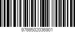 Código de barras (EAN, GTIN, SKU, ISBN): '9788502036901'