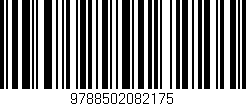 Código de barras (EAN, GTIN, SKU, ISBN): '9788502082175'