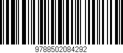 Código de barras (EAN, GTIN, SKU, ISBN): '9788502084292'