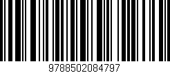 Código de barras (EAN, GTIN, SKU, ISBN): '9788502084797'