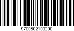 Código de barras (EAN, GTIN, SKU, ISBN): '9788502103238'