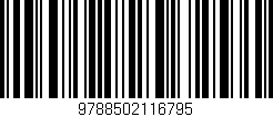 Código de barras (EAN, GTIN, SKU, ISBN): '9788502116795'