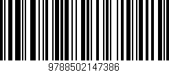 Código de barras (EAN, GTIN, SKU, ISBN): '9788502147386'