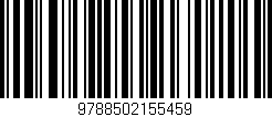 Código de barras (EAN, GTIN, SKU, ISBN): '9788502155459'