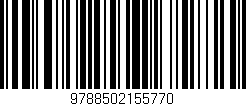 Código de barras (EAN, GTIN, SKU, ISBN): '9788502155770'