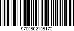 Código de barras (EAN, GTIN, SKU, ISBN): '9788502185173'