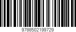Código de barras (EAN, GTIN, SKU, ISBN): '9788502199729'