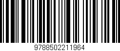 Código de barras (EAN, GTIN, SKU, ISBN): '9788502211964'