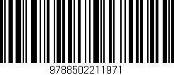 Código de barras (EAN, GTIN, SKU, ISBN): '9788502211971'