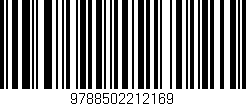 Código de barras (EAN, GTIN, SKU, ISBN): '9788502212169'