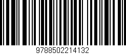 Código de barras (EAN, GTIN, SKU, ISBN): '9788502214132'