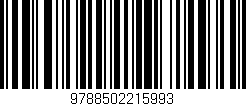 Código de barras (EAN, GTIN, SKU, ISBN): '9788502215993'