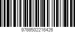 Código de barras (EAN, GTIN, SKU, ISBN): '9788502216426'