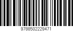 Código de barras (EAN, GTIN, SKU, ISBN): '9788502229471'