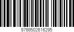 Código de barras (EAN, GTIN, SKU, ISBN): '9788502616295'