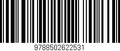 Código de barras (EAN, GTIN, SKU, ISBN): '9788502622531'