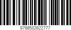 Código de barras (EAN, GTIN, SKU, ISBN): '9788502622777'