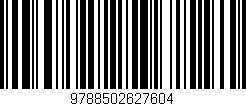 Código de barras (EAN, GTIN, SKU, ISBN): '9788502627604'