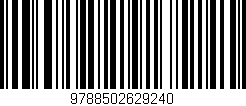 Código de barras (EAN, GTIN, SKU, ISBN): '9788502629240'