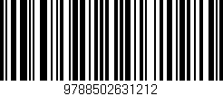 Código de barras (EAN, GTIN, SKU, ISBN): '9788502631212'