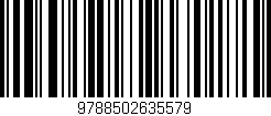 Código de barras (EAN, GTIN, SKU, ISBN): '9788502635579'