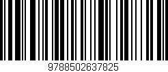 Código de barras (EAN, GTIN, SKU, ISBN): '9788502637825'