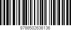 Código de barras (EAN, GTIN, SKU, ISBN): '9788502638136'