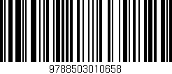 Código de barras (EAN, GTIN, SKU, ISBN): '9788503010658'