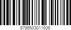 Código de barras (EAN, GTIN, SKU, ISBN): '9788503011938'