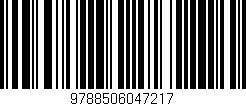 Código de barras (EAN, GTIN, SKU, ISBN): '9788506047217'
