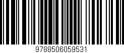 Código de barras (EAN, GTIN, SKU, ISBN): '9788506059531'