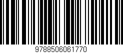 Código de barras (EAN, GTIN, SKU, ISBN): '9788506061770'