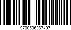 Código de barras (EAN, GTIN, SKU, ISBN): '9788506067437'