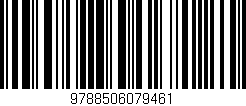 Código de barras (EAN, GTIN, SKU, ISBN): '9788506079461'