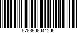 Código de barras (EAN, GTIN, SKU, ISBN): '9788508041299'