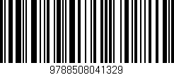 Código de barras (EAN, GTIN, SKU, ISBN): '9788508041329'