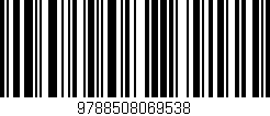 Código de barras (EAN, GTIN, SKU, ISBN): '9788508069538'