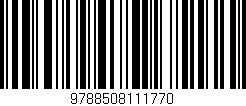 Código de barras (EAN, GTIN, SKU, ISBN): '9788508111770'