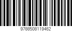 Código de barras (EAN, GTIN, SKU, ISBN): '9788508119462'