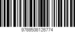 Código de barras (EAN, GTIN, SKU, ISBN): '9788508126774'
